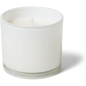 Sur La Table Lemon & Bergamot Scented Candle, Hand-Poured Soy Blend with Fresh Citrus and Tea-Inspired Fragrance in Glass Jar, 10 oz