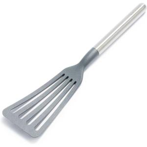 Sur La Table Nonstick Fish Turner, Slotted Nylon Spatula for Flipping Delicate Fish Fillets in Nonstick Cookware