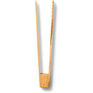 Sur La Table Olivewood Tongs, Handcrafted Italian Olivewood Salad and Serving Tongs for Gentle Food Handling