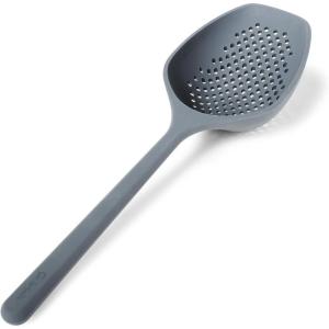 Sur La Table Silicone Colander Scoop, Flexible Silicone with Built-In Strainer Holes for Draining Pasta and Vegetables