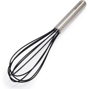 Sur La Table Silicone Whisk, Black(Black)