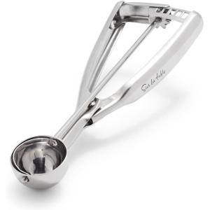 Sur La Table Small Stainless Steel Scoop, Silver