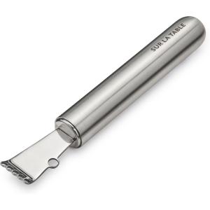 Sur La Table Stainless Steel Citrus Zester, Silver