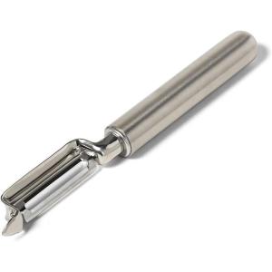 Sur La Table Stainless Steel Straight Swivel Peeler, Silver