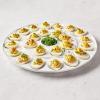 Sur La Table Porcelain Egg Platter, White
