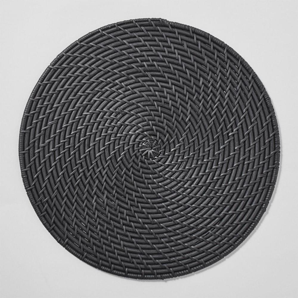 imageSur La Table Rattan Placemat SandBlack