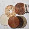 Sur La Table Rattan Placemat, Sand(Espresso)