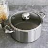 Scanpan CS+ 7.5 QT Nonstick Dutch Oven – Compatible with All Cooktops, Induction Ready, Metal Utensil Safe, Oven Safe to 500°F, Dishwasher Safe
