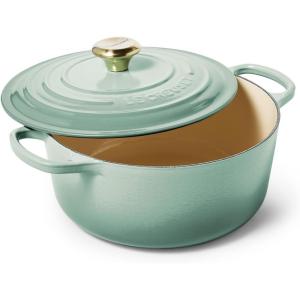 Le Creuset Signature Round Dutch Oven, 5.5 Qt, Exclusive Color: Sage