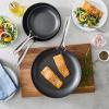 Sur La Table Signature Hard Anodized Nonstick Skillet, Black