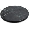 Sur La Table Round Marquina Marble Board, Black