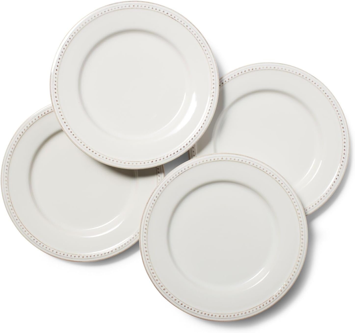 image:imageSur La Table Pearl Stoneware Salad Plates White