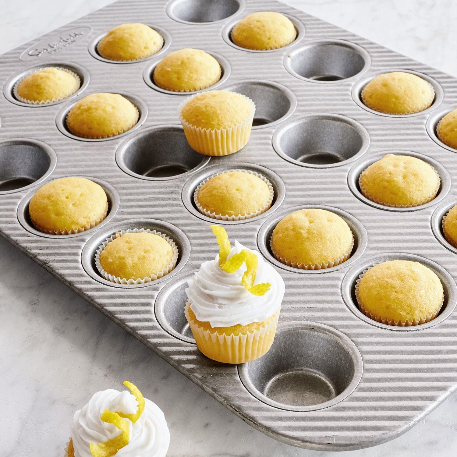 image:imageSur La Table Platinum Pro Mini Muffin Pan Silver