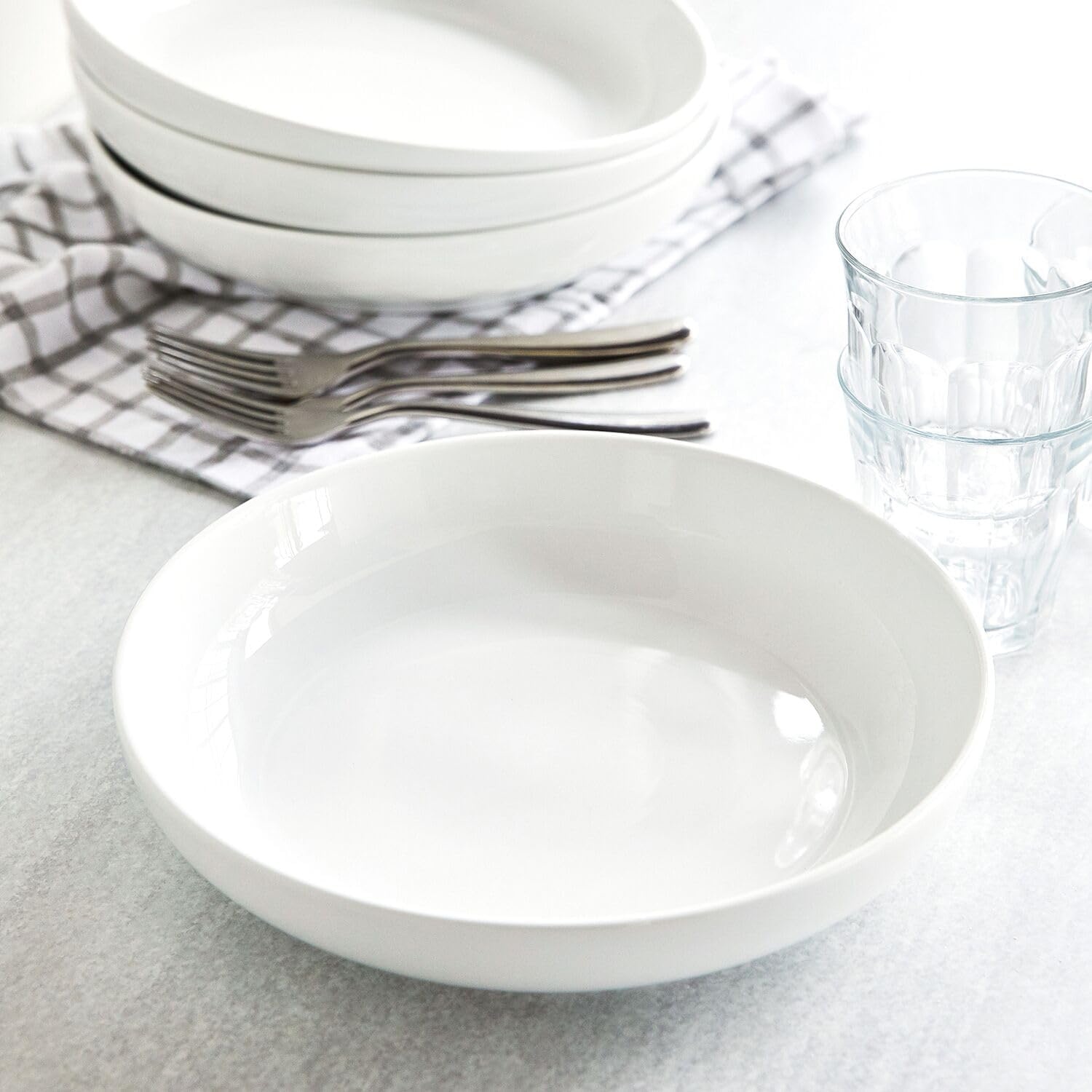 image:imageSur La Table Porcelain Pasta Bowl 10 White