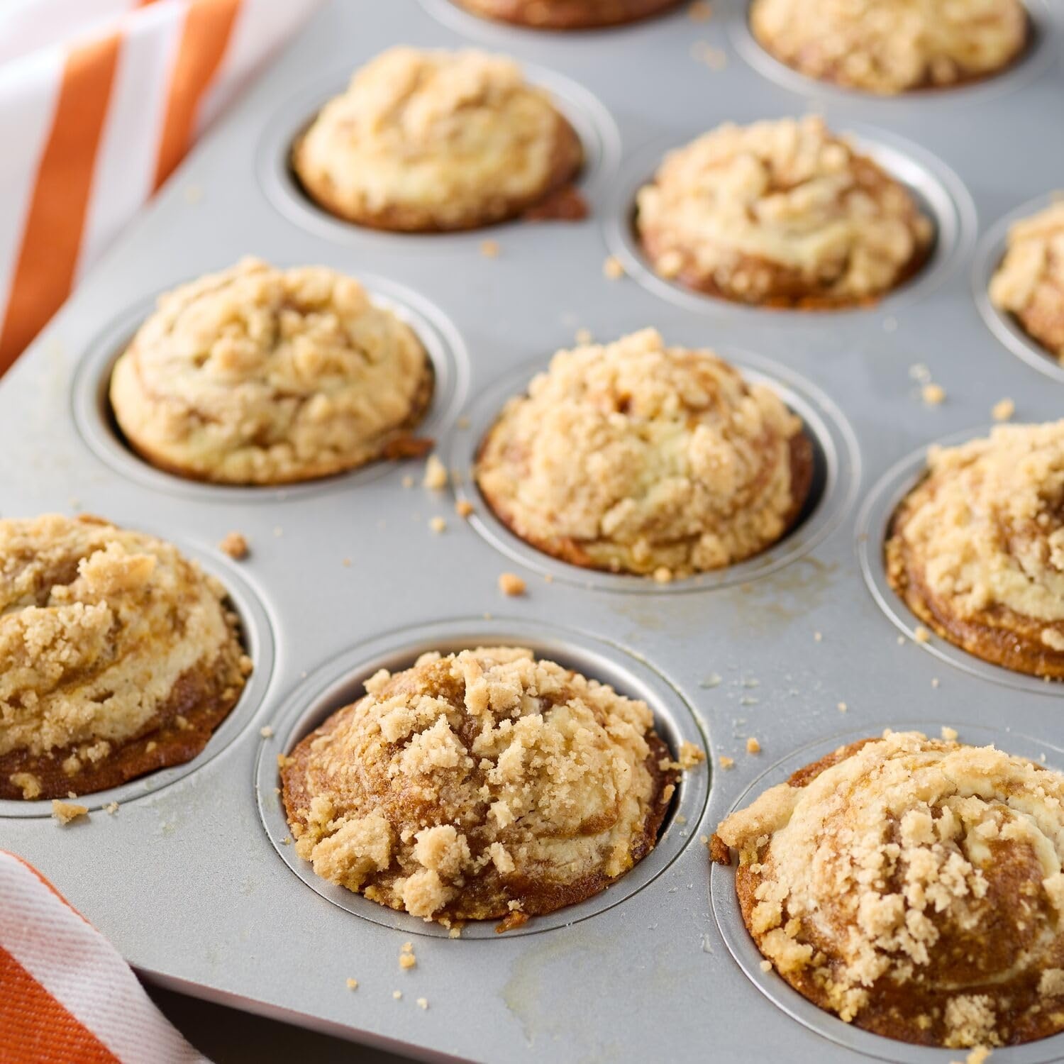 image:imageSur La Table Signature Muffin Pan Aluminized Steel Bakeware with Nonstick Coating for Even Rising and Easy Release 12 Count