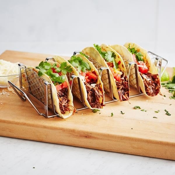 image:imageSur La Table Stainless Steel Taco Rack