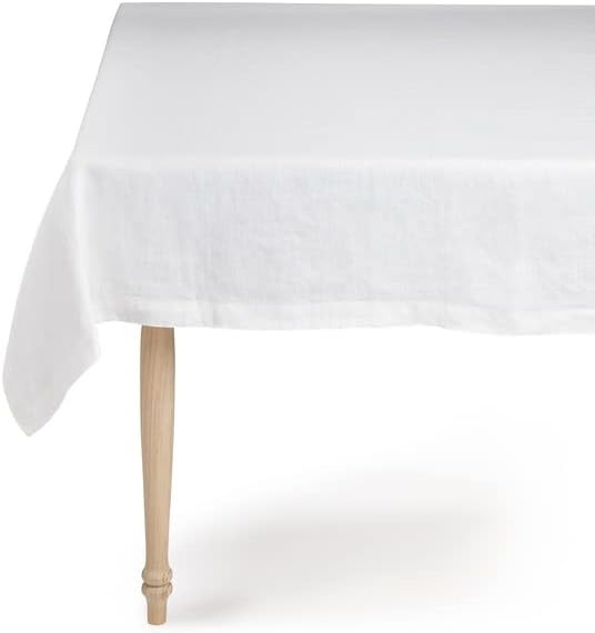 image:imageSur La Table White Linen Tablecloth