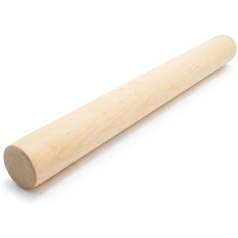 image:imageSur La Table Dowel Rolling Pin Classic Hardwood Dowel Rolling Pin for Thin Even Pastry and Cookie Dough