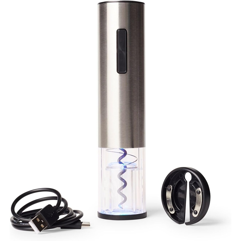 image:imageSur La Table Electric Corkscrew Rechargeable Automatic Corkscrew for Effortless OneTouch Wine Bottle Opening
