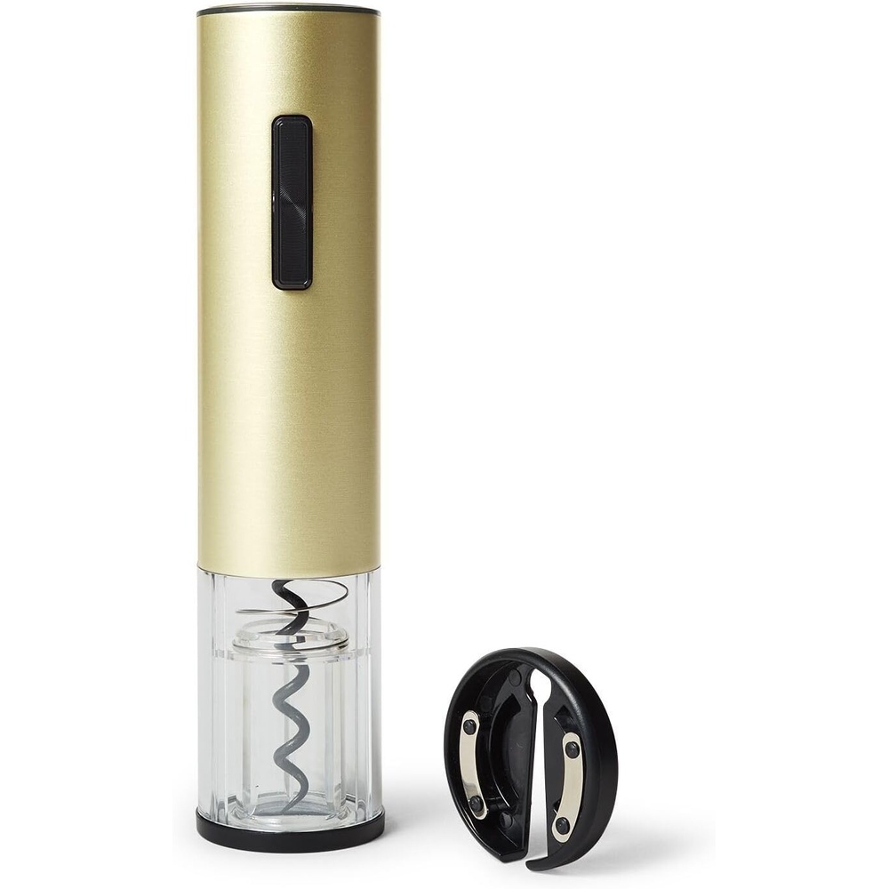 image:imageSur La Table Gold Electric Corkscrew Rechargeable Automatic Corkscrew in Warm Gold Finish for Effortless Wine Opening