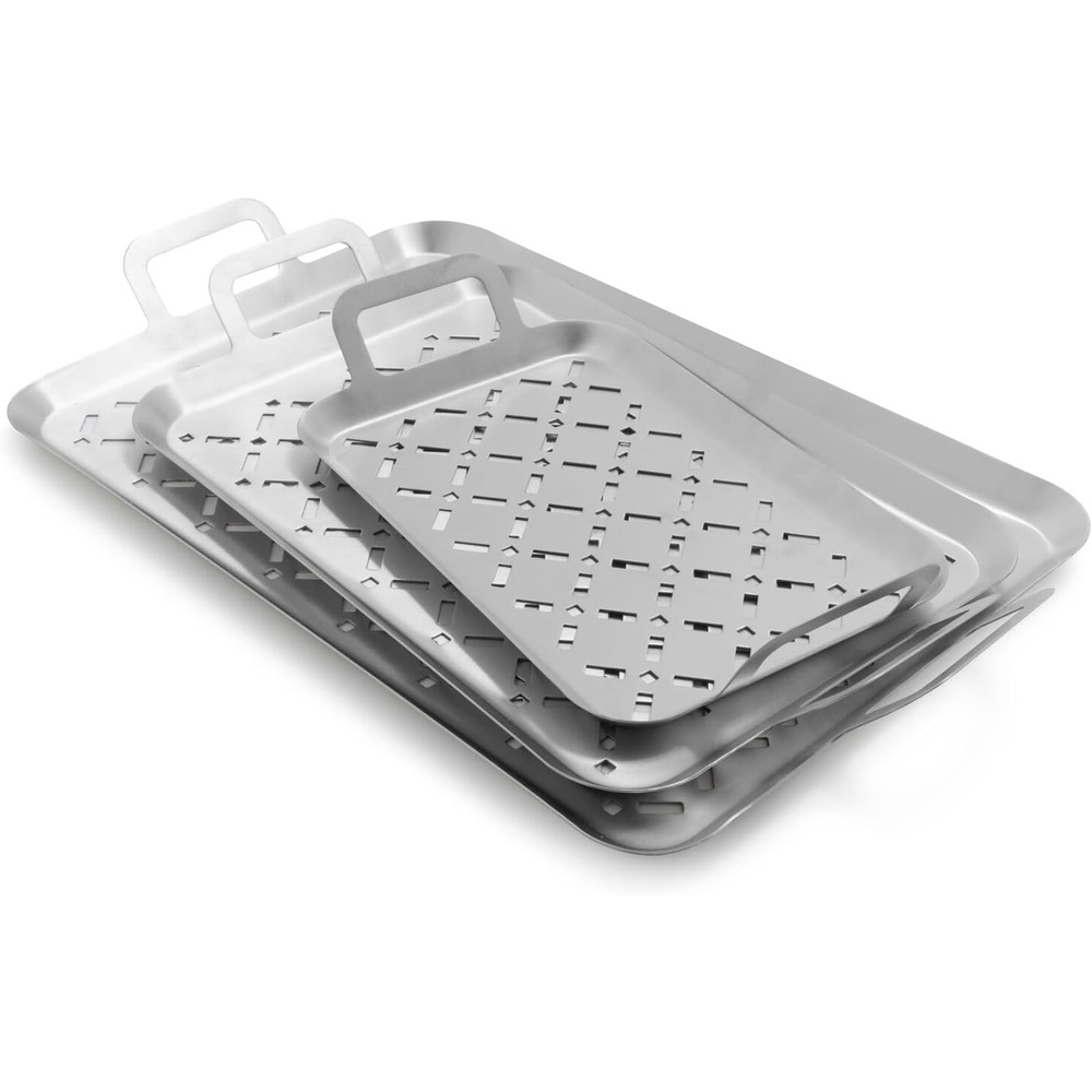 image:imageSur La Table Stainless Steel Grill Grids Set of 3
