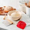 Sur La Table Bread Making Kit, Complete Artisan Baking Set with Proofing Basket, Lame, Bench Scraper and More