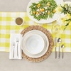 Sur La Table Cloud Stoneware Dinnerware Set – 12-Piece Handcrafted Ceramic Collection Made in Portugal with Reactive Glaze, Organic Design, Dishwasher & Microwave, White