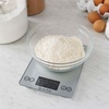 Sur La Table Digital Kitchen Scale, Ultra-Slim Food Scale with Tare Function, LCD Display and Multiple Unit Modes, 15 lb