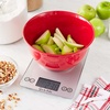 Sur La Table Digital Kitchen Scale, Ultra-Slim Food Scale with Tare Function, LCD Display and Multiple Unit Modes, 15 lb