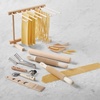 Sur La Table Pasta Starter Set, Complete Hand-Rolled Fresh Pasta Kit with Cutter, Rolling Pin and Recipe Guide