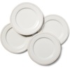 Sur La Table Pearl Stoneware Salad Plates, White