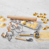 Sur La Table Ravioli & Tortellini Starter Set, Complete Pasta Kit with Cutter, Press Form and Recipe Guide for Homemade Stuffed Pasta