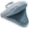 Sur La Table Silicone Striped Mini Pinch Mitt, Gray(Red)