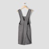 Sur La Table Smock Denim Apron, Full-Coverage Cotton Denim Smock Apron with Pockets and Adjustable Neck Strap