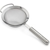 Sur La Table Stainless Steel Sieve – 9.25″ Fine Mesh Strainer with Weighted Ergonomic Handle – 18/8 Non-Corrosive Metal for Sifting, Rinsing & Straining(Silver)