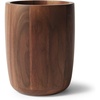 Sur La Table Black Walnut Utensil Crock , Brown