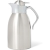 Sur La Table Brushed Stainless Steel Thermal Carafe, Silver
