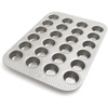 Sur La Table Platinum Pro Mini Muffin Pan, Silver
