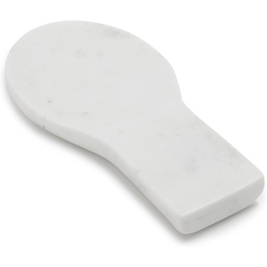 Sur La Table Marble Spoon Rest, White