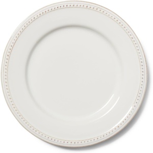 Sur La Table Pearl Stoneware Salad Plates, White