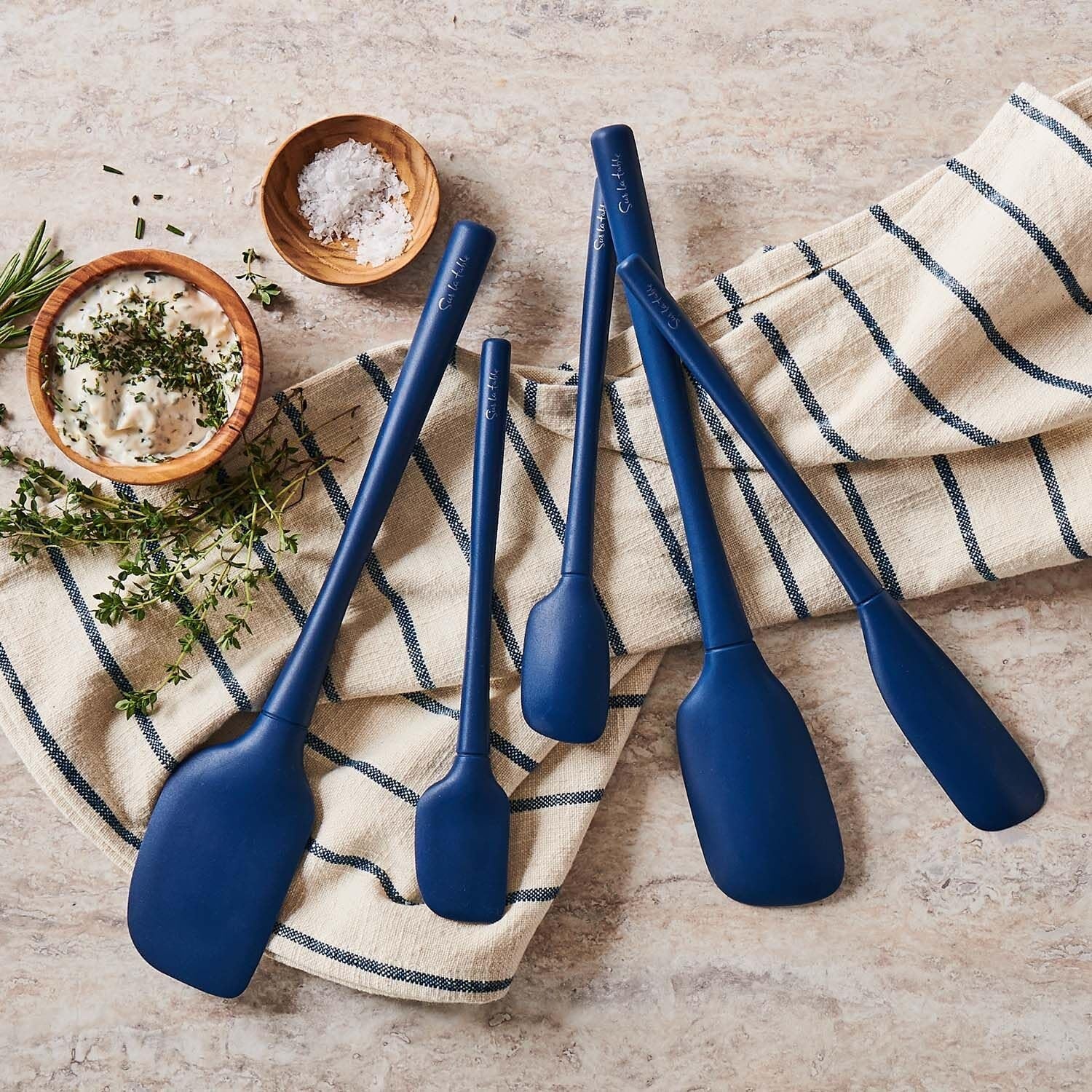 image:imageSur La Table FlexCore Silicone Spatula ButterNavy