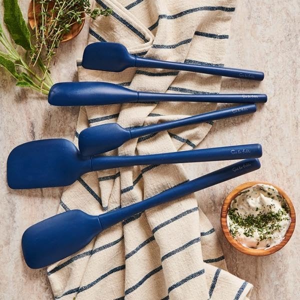 image:imageSur La Table FlexCore Silicone Spatula ButterNavy