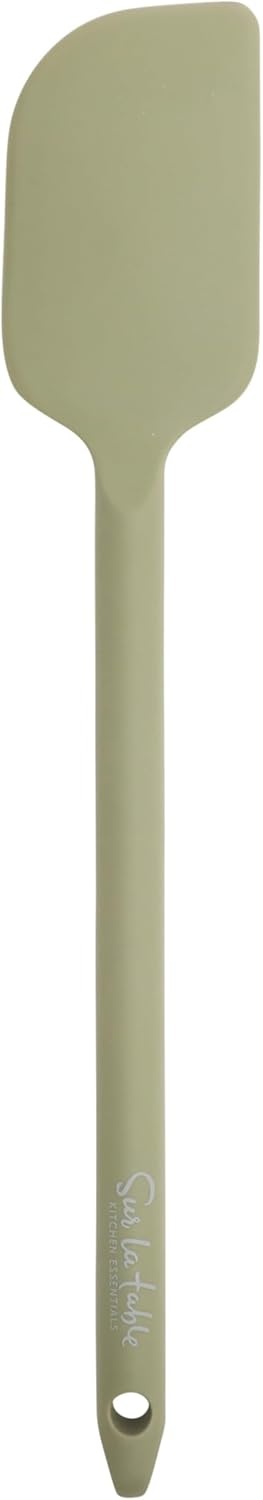 image:imageSur La Table Kitchen Essential Mealcraft Silicone Spatula Juniper GreenJuniper Green Silicone