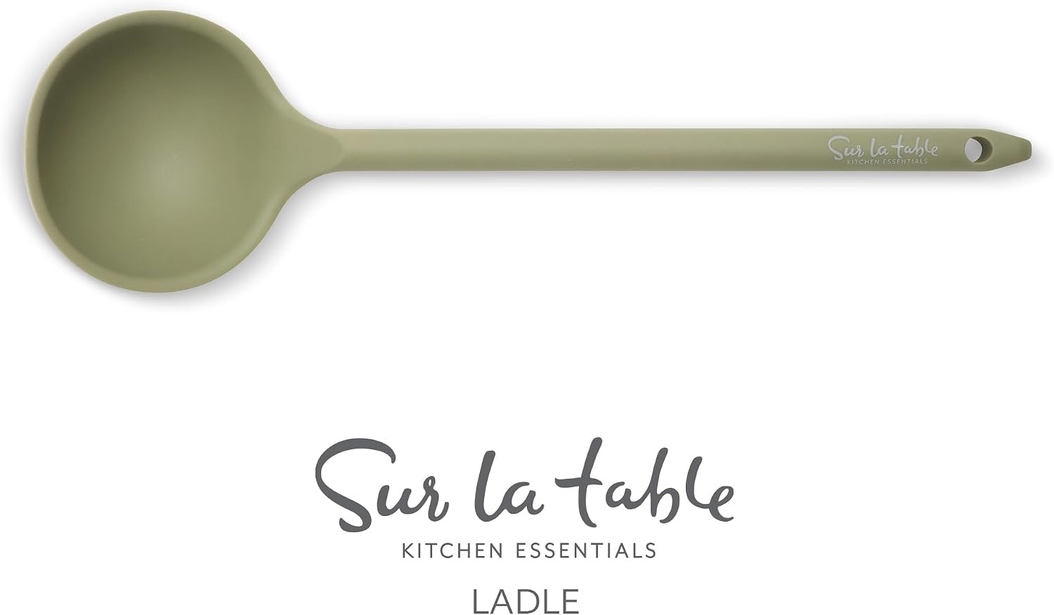 image:imageSur La Table Kitchen Essential Mealcraft Silicone Spatula Juniper GreenJuniper Green Silicone