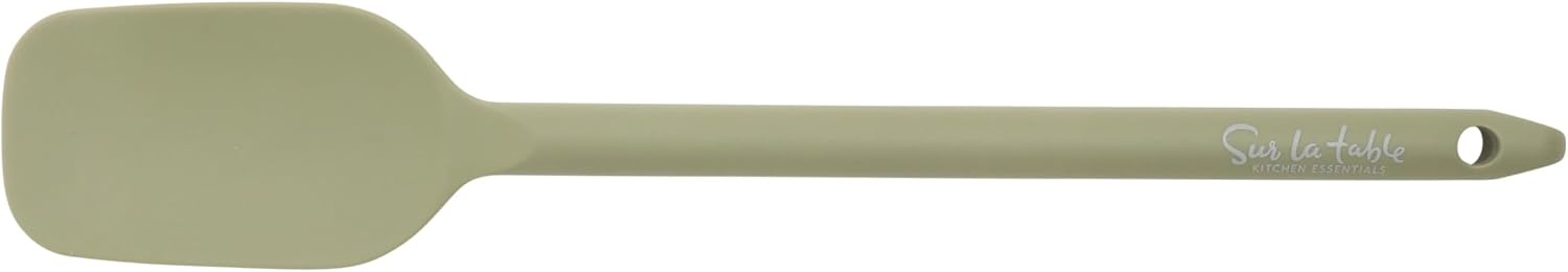 image:imageSur La Table Kitchen Essential Mealcraft Silicone Spatula Juniper GreenJuniper Green Silicone