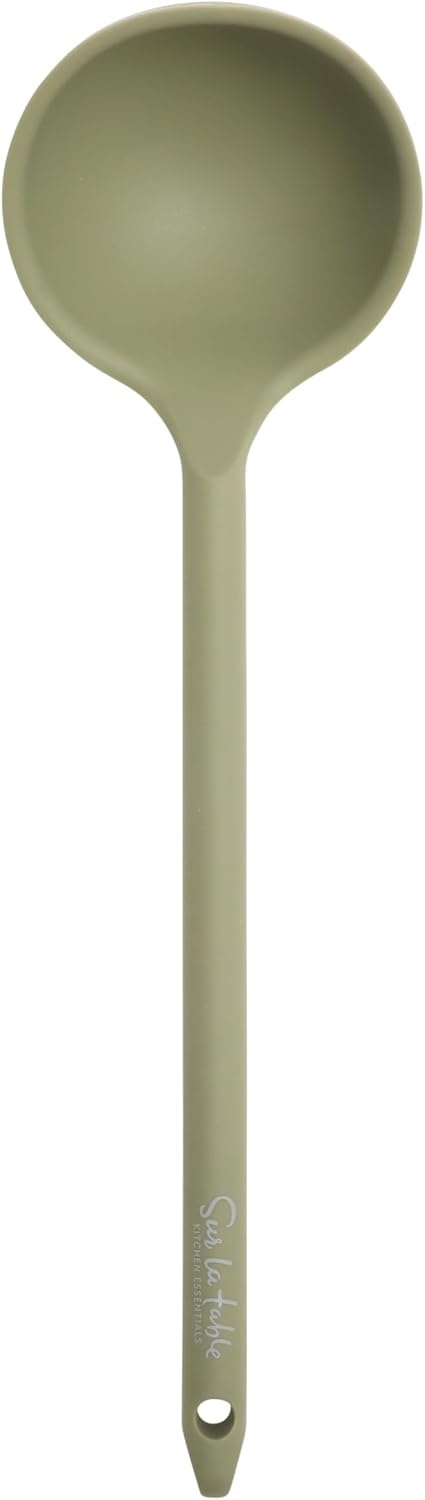 image:imageSur La Table Kitchen Essential Mealcraft Silicone Spatula Juniper GreenJuniper Green Silicone