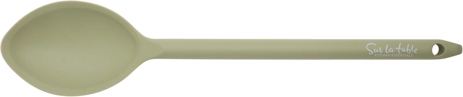 image:imageSur La Table Kitchen Essential Mealcraft Silicone Spatula Juniper GreenJuniper Green Silicone