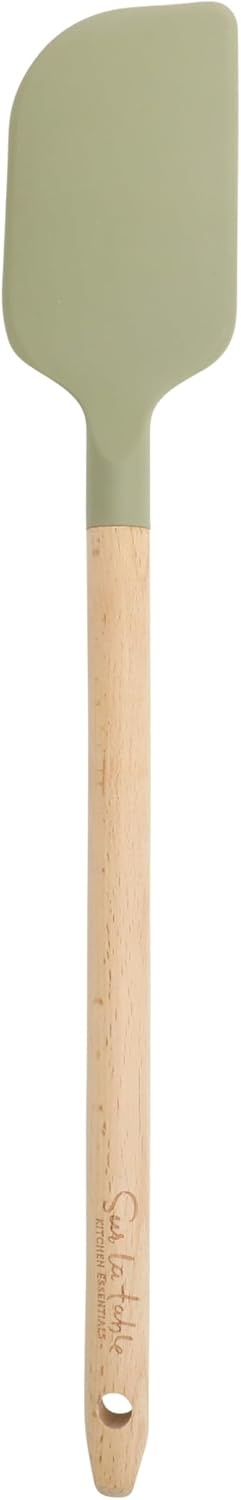 image:imageSur La Table Kitchen Essential Mealcraft Silicone Spatula Juniper GreenJuniper Green SiliconeBeechwood