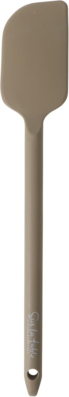 image:imageSur La Table Kitchen Essential Mealcraft Silicone Spatula Juniper GreenTaupe Silicone