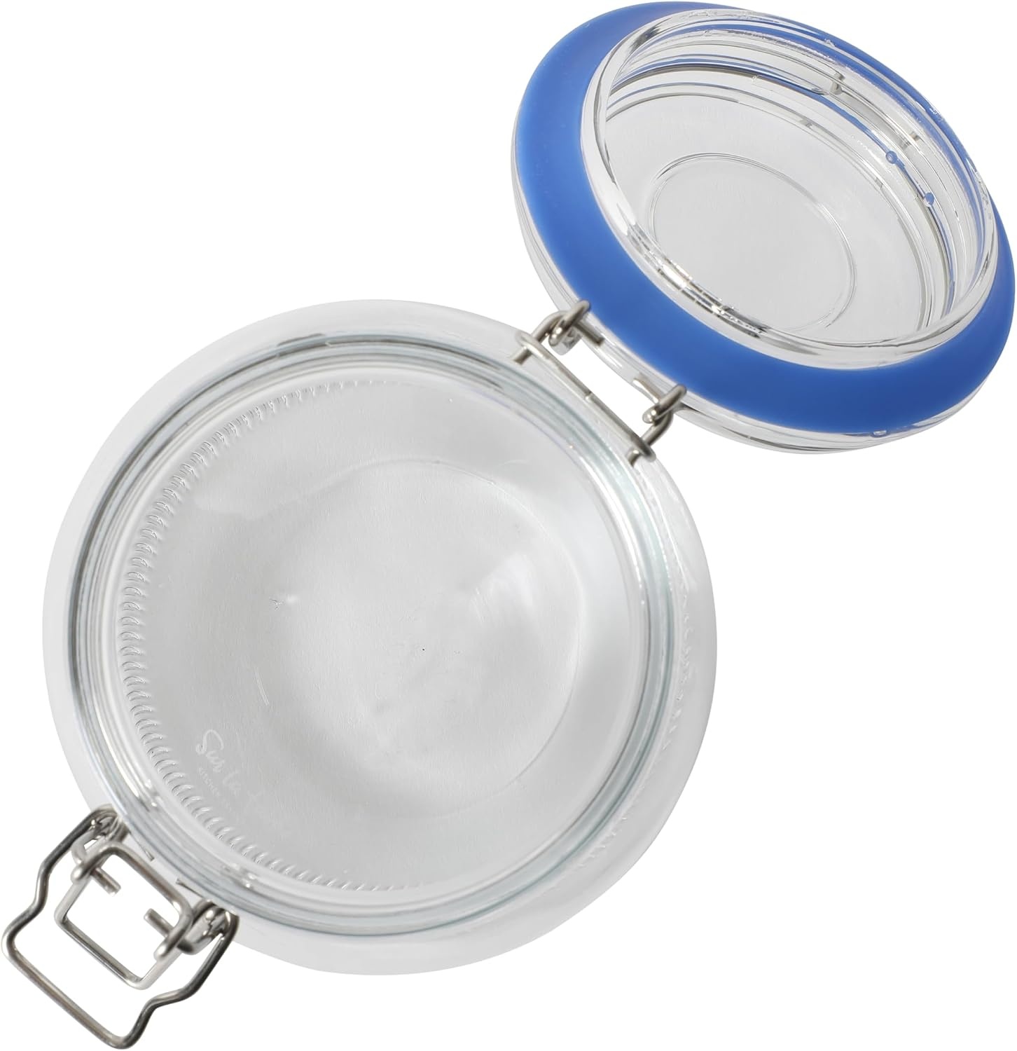 image:imageSur La Table Kitchen Essentials Rue Lumiere 4Piece Handmade Glass Canister Set with Airtight Cork Lids Clear 57 oz 45 oz 34 oz amp 25 oz Food Storage Jars Dishwasher Safe Pantry OrganizationSet of 4 71 oz 54 oz 37 oz 225 oz